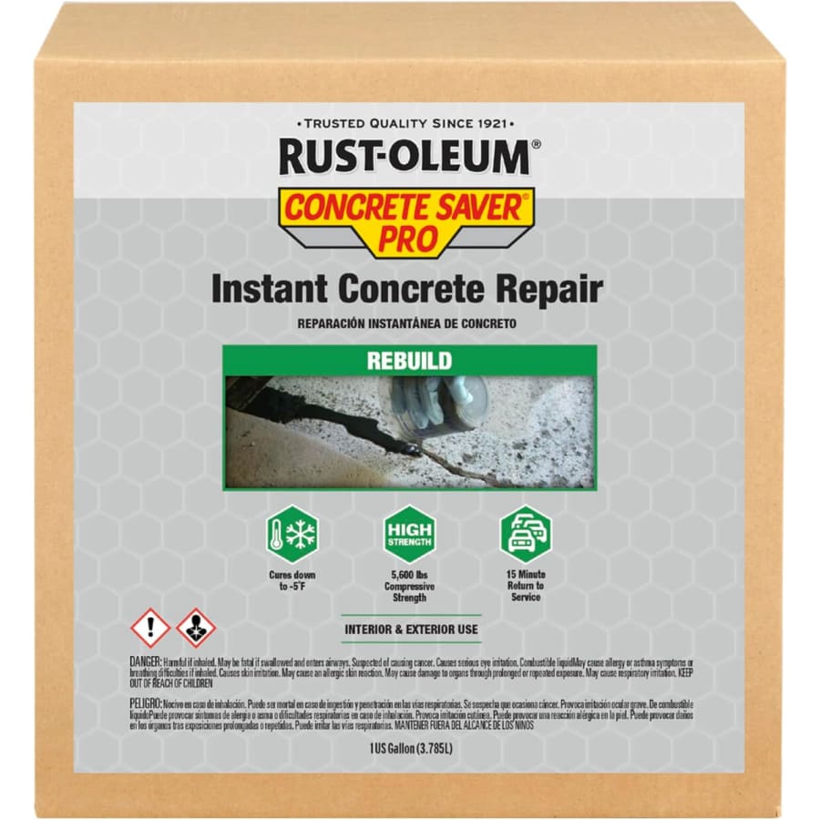 Rust-Oleum 1-Gallon Concrete Saver Pro Instant Concrete Repair: $120
