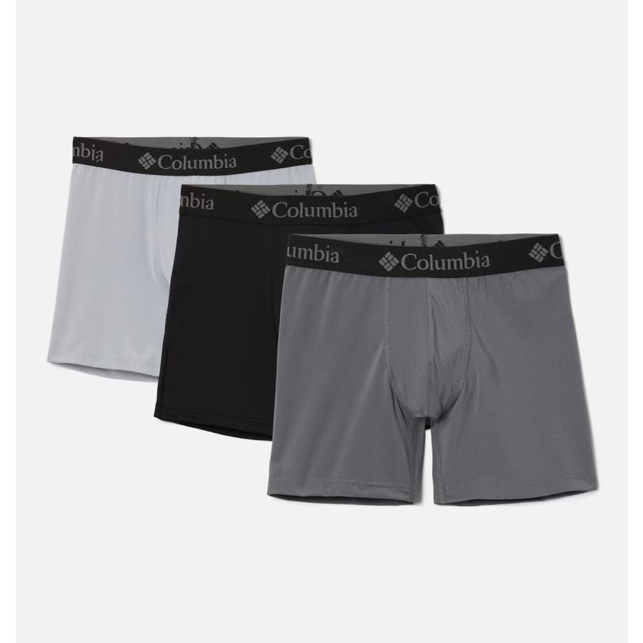 Columbia Men's Allover Mesh Boxer Briefs 3-Pack: $27 Columbia Men's Allover Mesh Boxer Briefs 3-Pack: $27