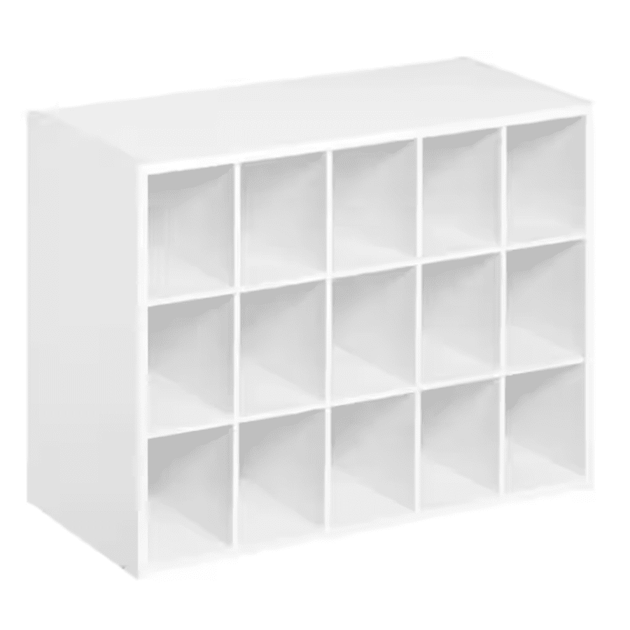 ClosetMaid 15-Cube Storage Organizer: $40 ClosetMaid 15-Cube Storage Organizer: $40