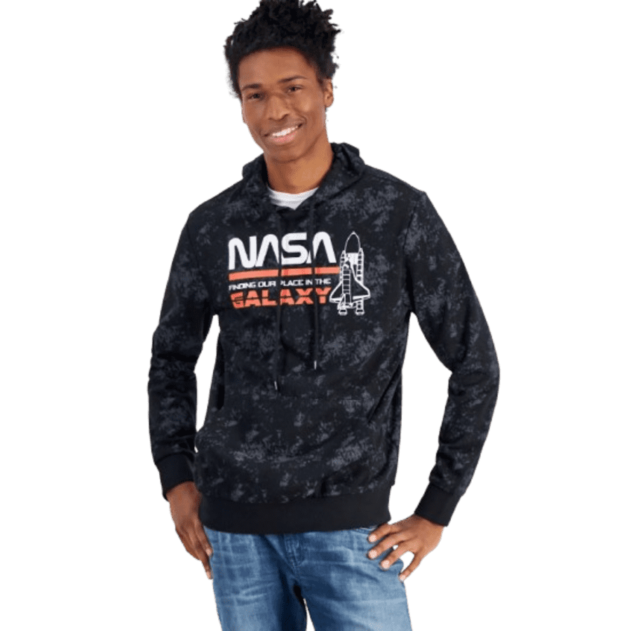 Hybrid Men's NASA Space Shuttle Hoodie: $9.96 Hybrid Men's NASA Space Shuttle Hoodie: $9.96