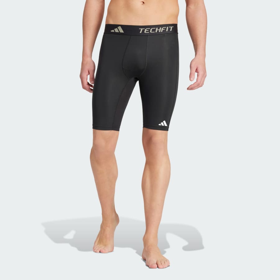 adidas Men's Techfit Compression Training Short Tights: $10 adidas Men's Techfit Compression Training Short Tights: $10
