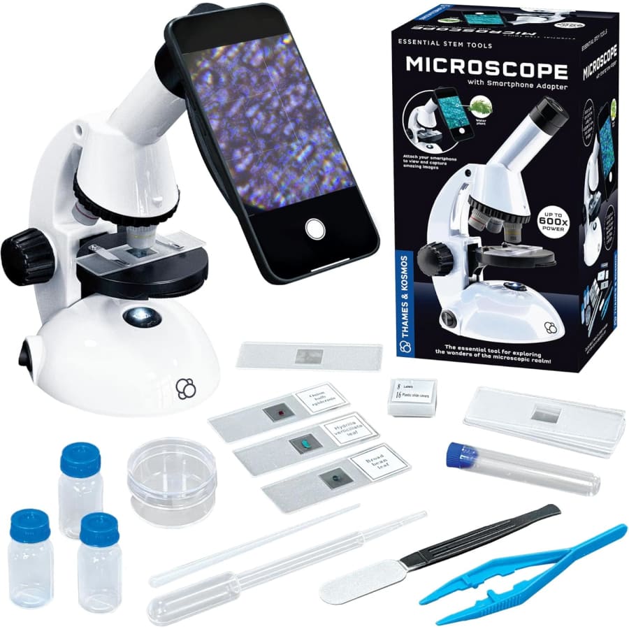 Thames & Kosmos Microscope w/ Smartphone Adapter: $13 Thames & Kosmos Microscope w/ Smartphone Adapter: $13
