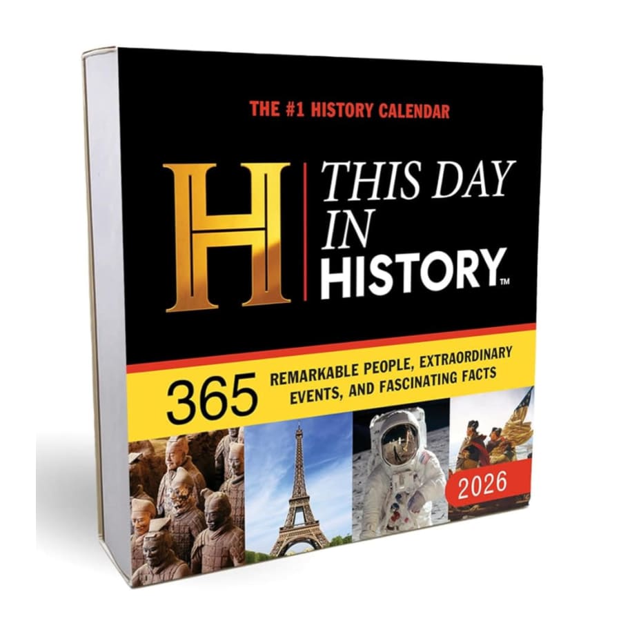 History Channel This Day in History 2026 Boxed Calendar: $7.99