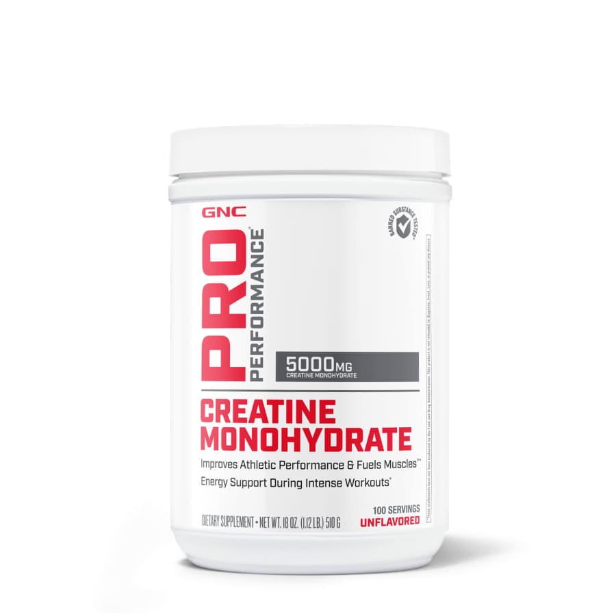 GNC Pro Performance Creatine Monohydrate 100-Serving Tub: 2 for $61 GNC Pro Performance Creatine Monohydrate 100-Serving Tub: 2 for $61