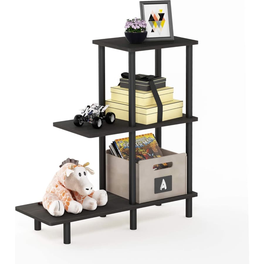 Furinno Turn-N-Tube 3-Tier Sofa Side Table: $23