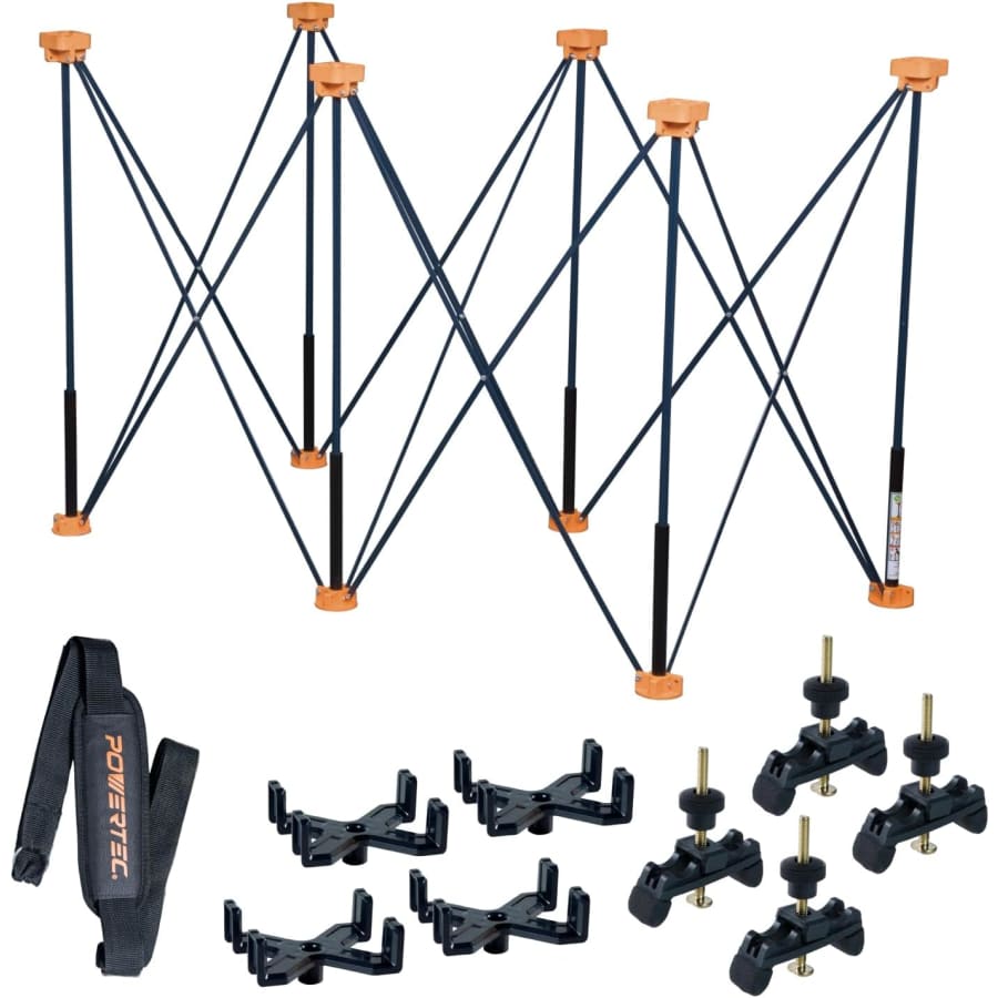 Powertec Arachni 2x4-Foot Collapsible Work Table Base: $90 Powertec Arachni 2x4-Foot Collapsible Work Table Base: $90