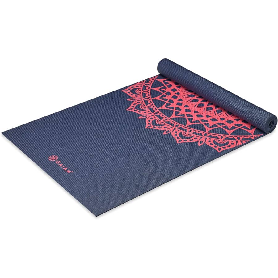 Gaiam Print Yoga Mat: $12
