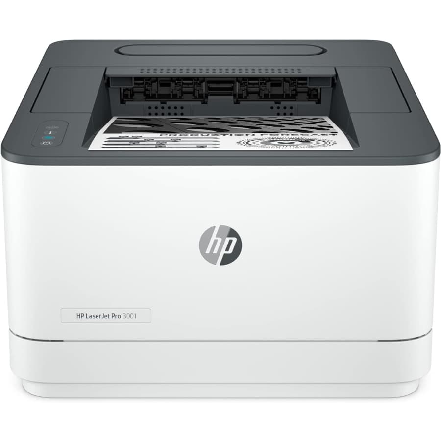 HP LaserJet Pro 3001dw Wireless Black & White Printer: $149