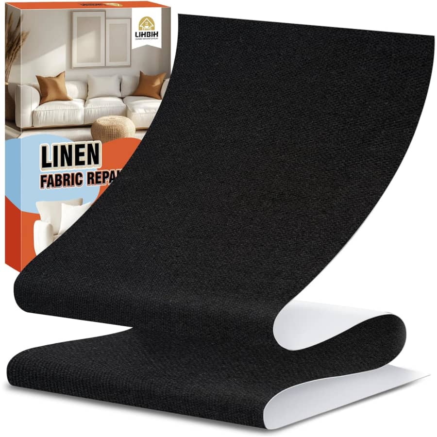 Lihbih 4.7" x 63" Linen Fabric Repair Tape: $2.99 Lihbih 4.7" x 63" Linen Fabric Repair Tape: $2.99