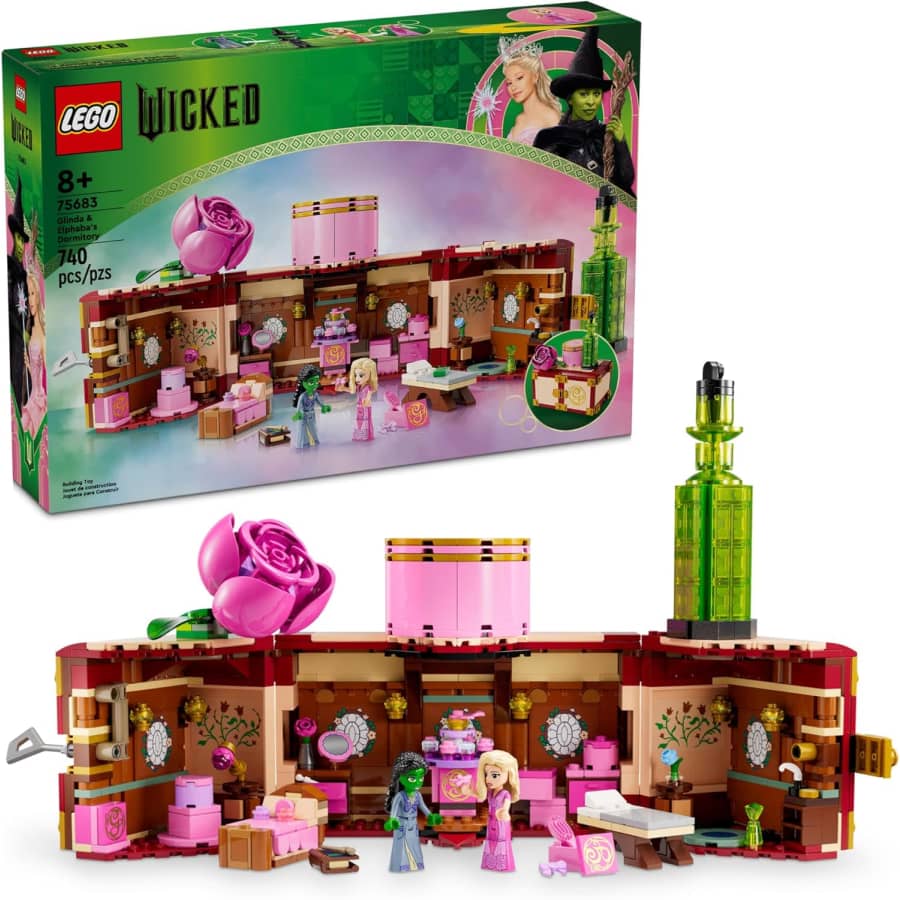 LEGO Wicked Glinda & Elphaba's Dormitory Set: $39.19 LEGO Wicked Glinda & Elphaba's Dormitory Set: $39.19