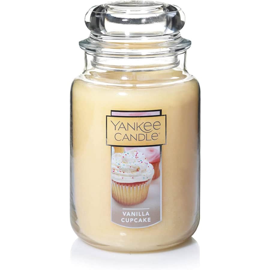 Yankee Candle Vanilla Cupcake 22-oz. Candle: $14 via Subscribe & Save Yankee Candle Vanilla Cupcake 22-oz. Candle: $14 via Subscribe & Save