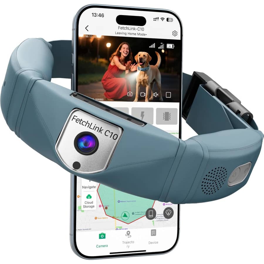 Swotech GPS Wireless Dog Fence with 2K Camera: $149.99