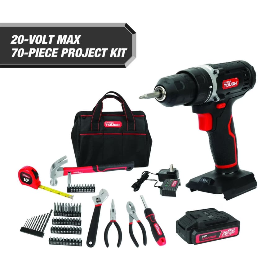 Hyper Tough 70-Piece Project Kit: $49.97 Hyper Tough 70-Piece Project Kit: $49.97