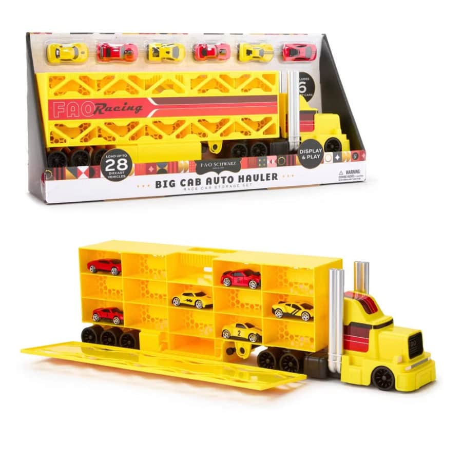 FAO Schwarz Big Cab Auto Hauler: $9.99