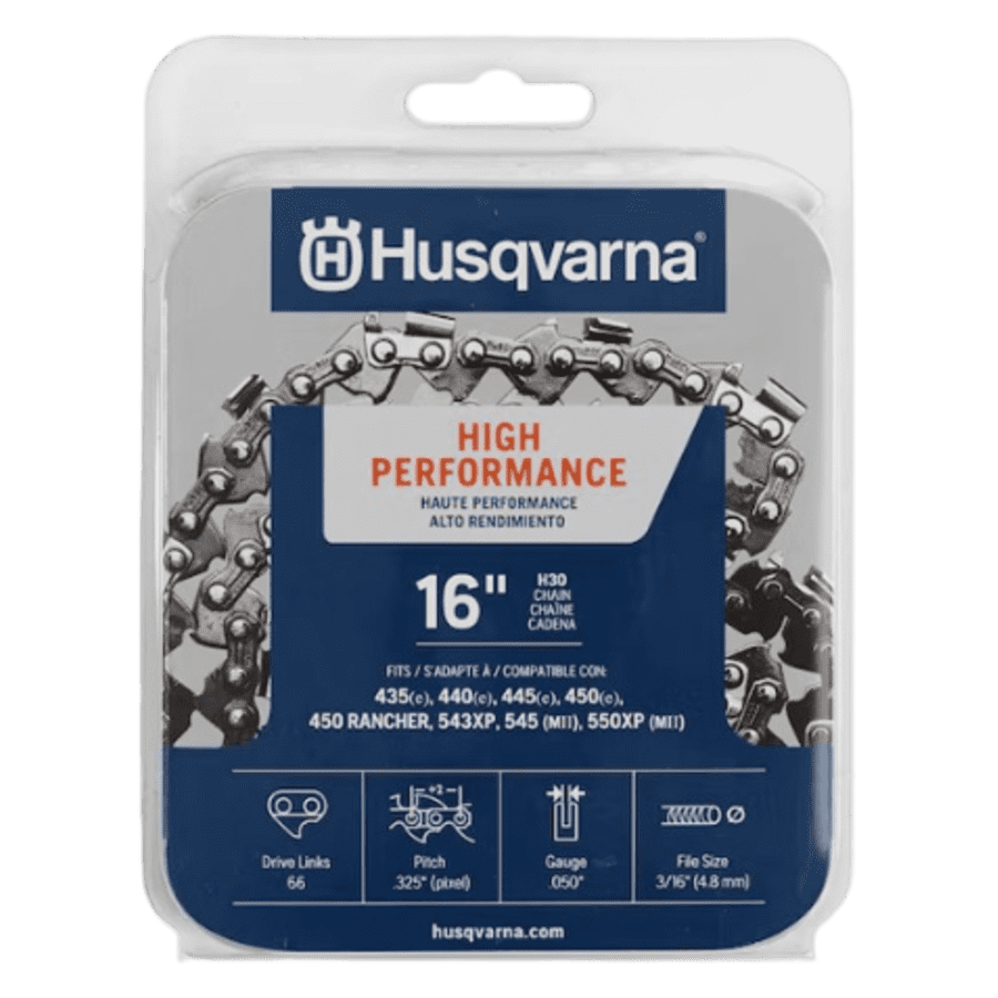 Husqvarna H30 66-Link Replacement Chainsaw Chain: $13 Husqvarna H30 66-Link Replacement Chainsaw Chain: $13