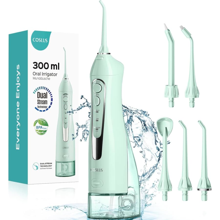 Coslus 300ml Oral Irrigator: $8 w/ Prime Coslus 300ml Oral Irrigator: $8 w/ Prime