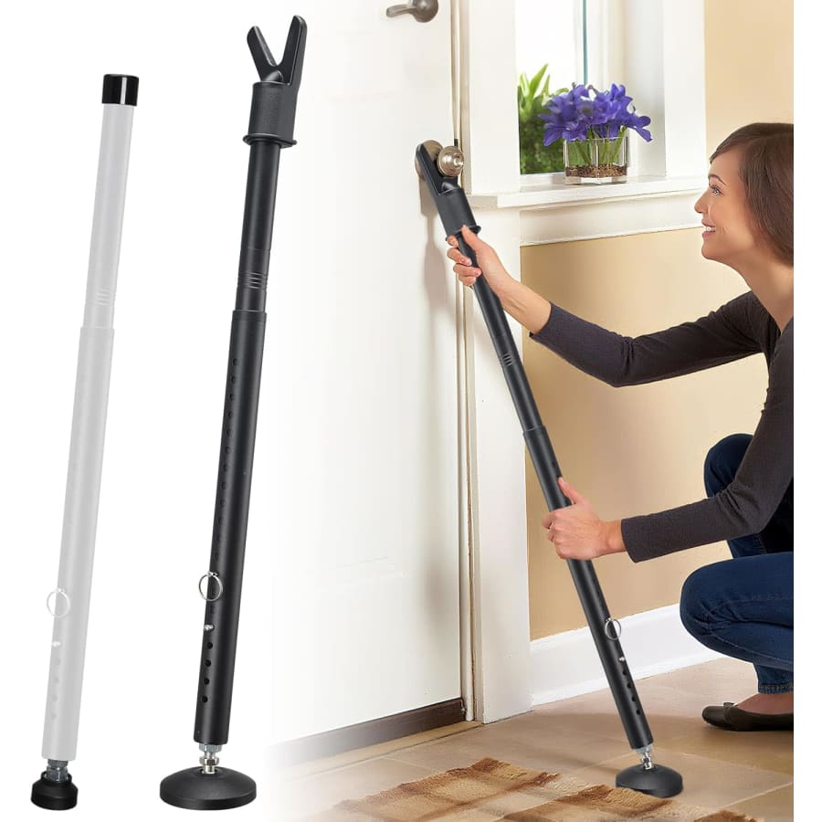 Adjustable Door Security Bar: $8.99