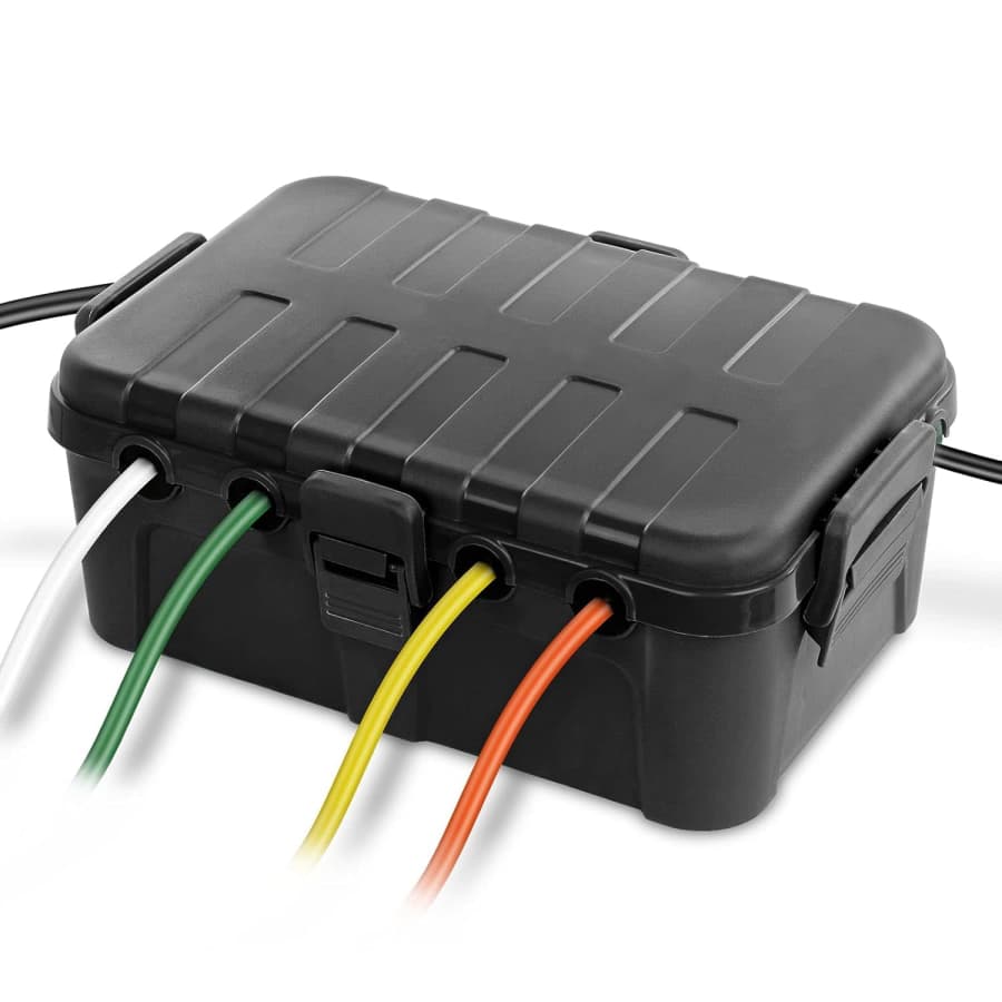 IP54 Waterproof Outdoor Electrical Box: $24