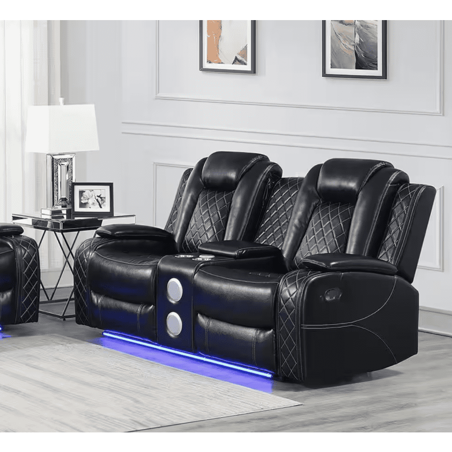 New Classic Home Furnishings Orion 75" Loveseat with Dual Recliners: $1126