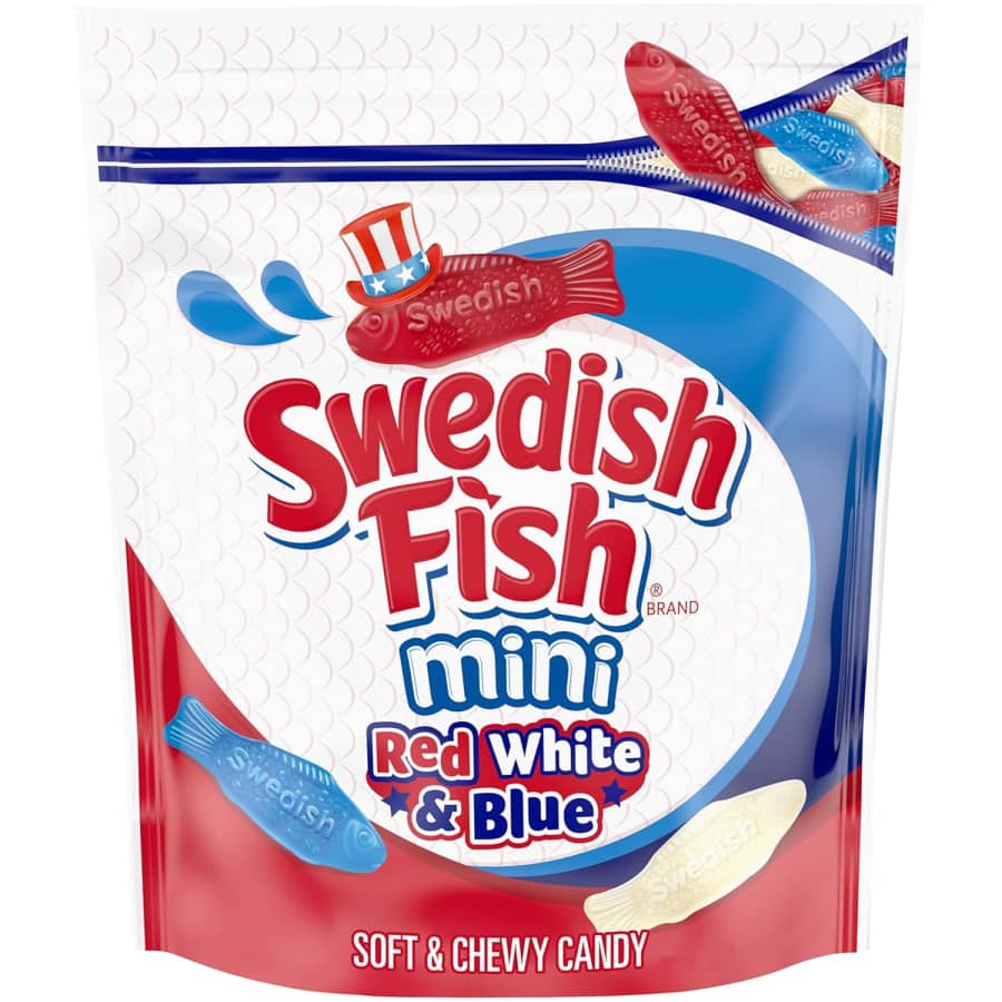 Swedish Fish Mini Soft & Chewy Candy 1.8-lb. Bag: $5.72 via Sub & Save