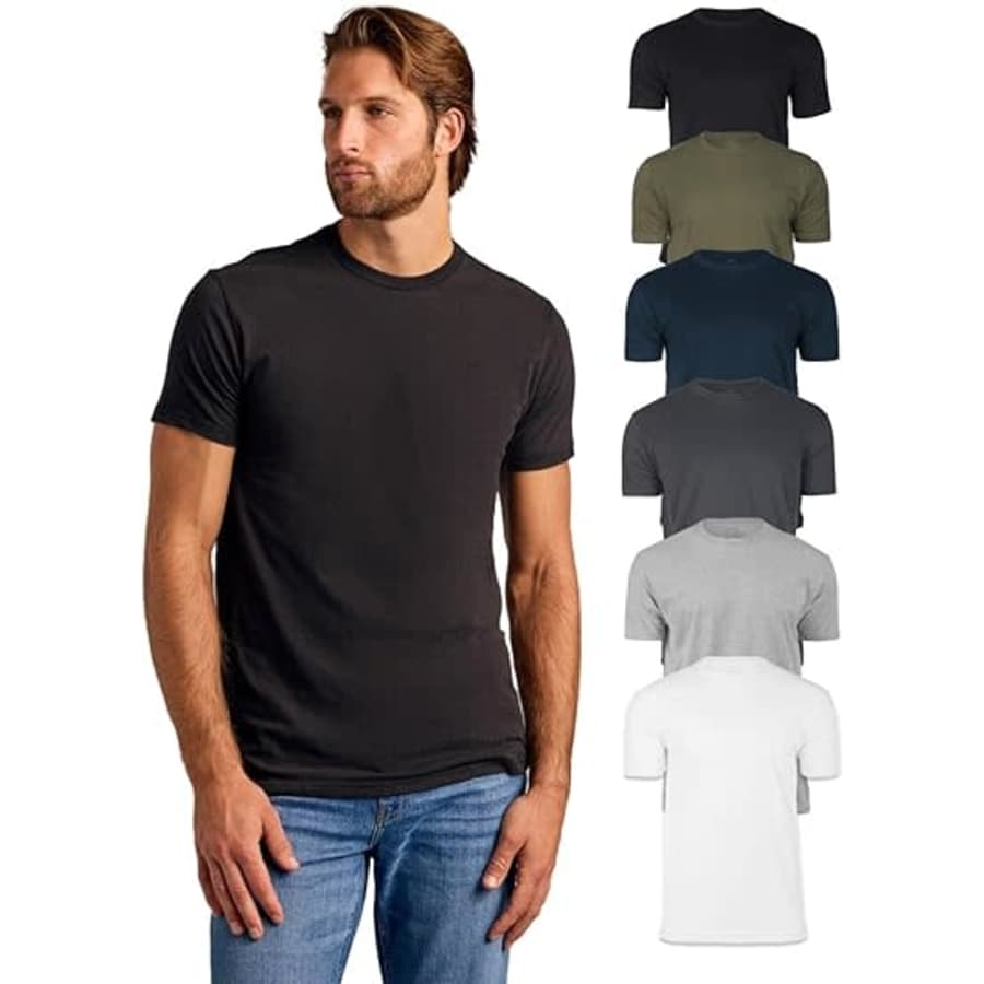 True Classic Mens T-Shirt 6-Pack: $70 True Classic Mens T-Shirt 6-Pack: $70