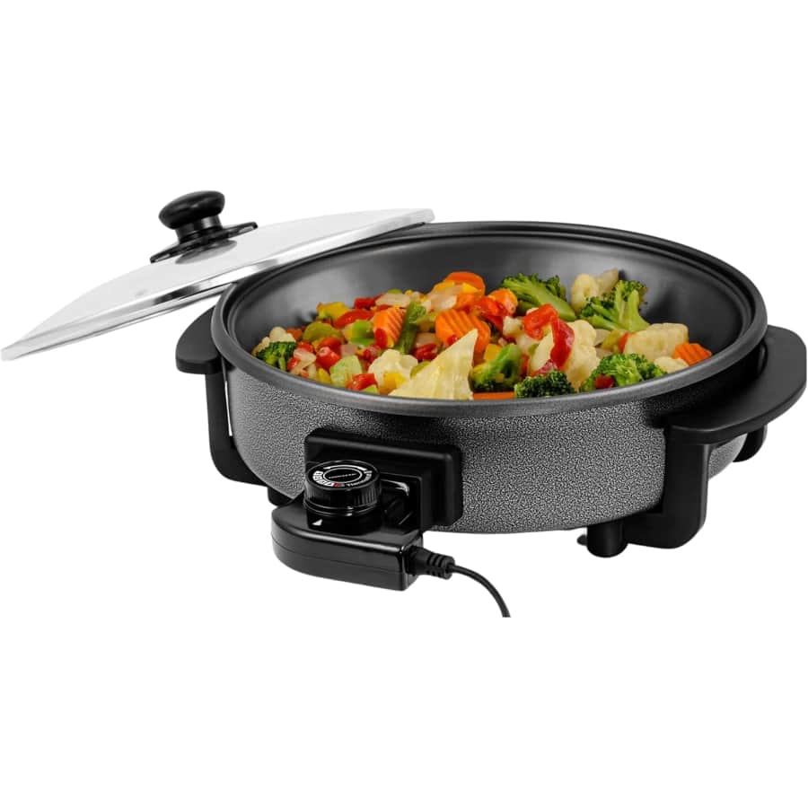 Ovente 12" Electric Skillet and Frying Pan: $22