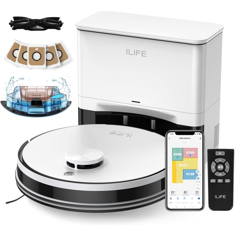 Ilife A30 Pro Robot Vacuum and Mop: $169.99