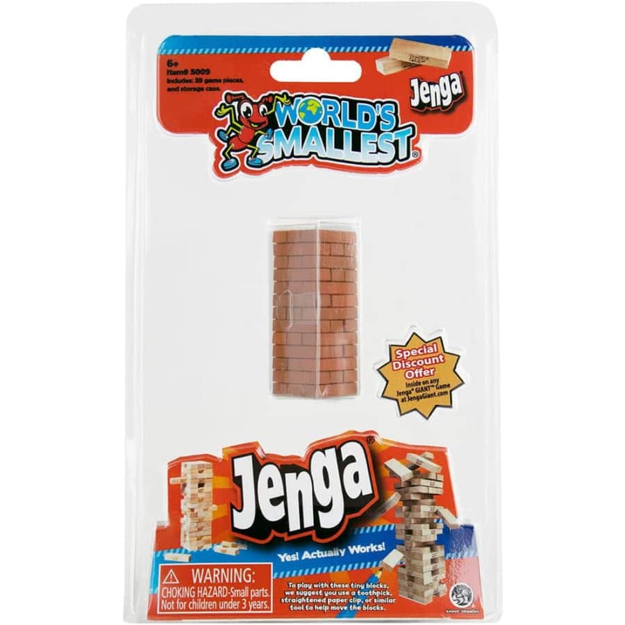 World's Smallest Jenga: $5.01
