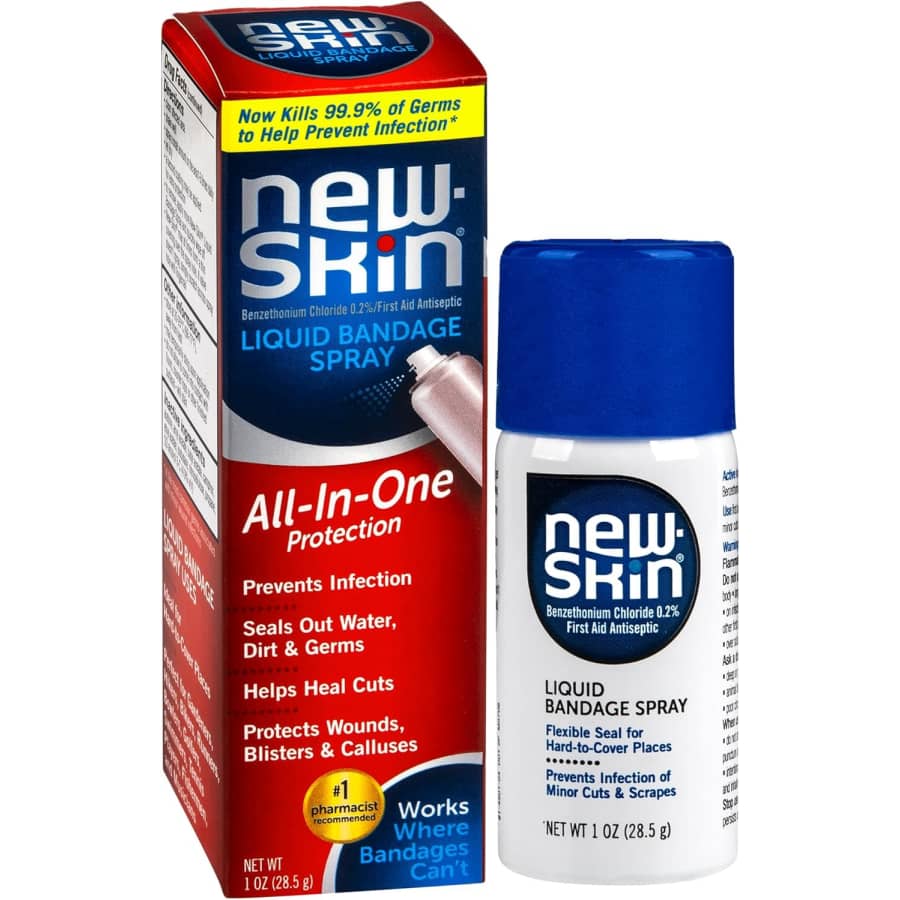 New-Skin 1-oz. Liquid Bandage Spray: $5.21 via Sub. & Save New-Skin 1-oz. Liquid Bandage Spray: $5.21 via Sub. & Save