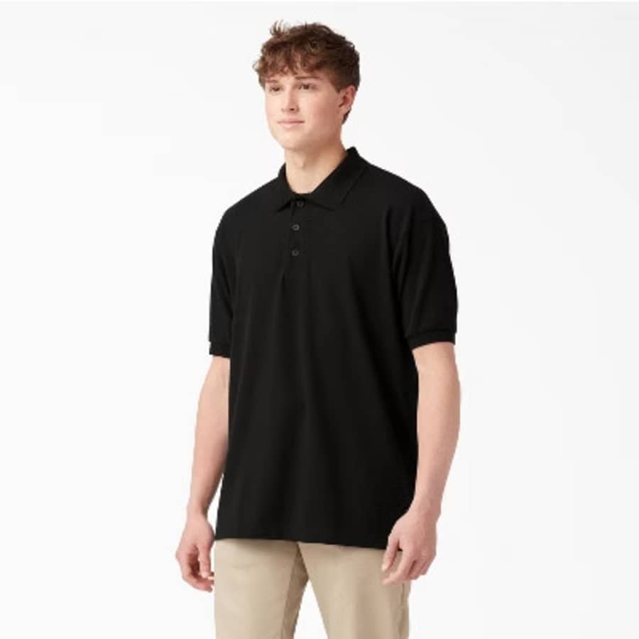 Dickies Men's Piqué Polo Shirt: $13