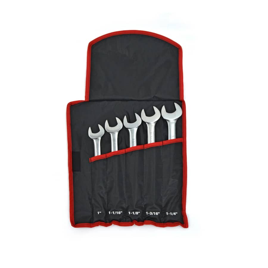 Hyper Tough 5-Piece SAE Jumbo Combination Wrench Set: $12 Hyper Tough 5-Piece SAE Jumbo Combination Wrench Set: $12