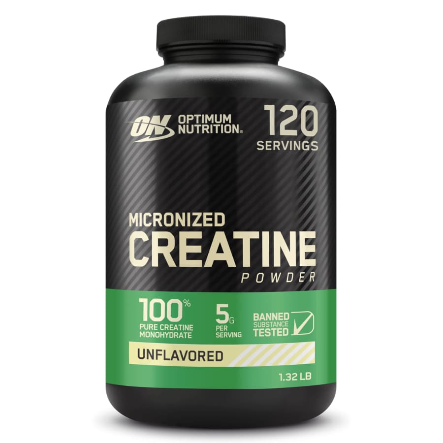 Optimum Nutrition Micronized Creatine Powder 120 Servings: $21.99 Optimum Nutrition Micronized Creatine Powder 120 Servings: $21.99