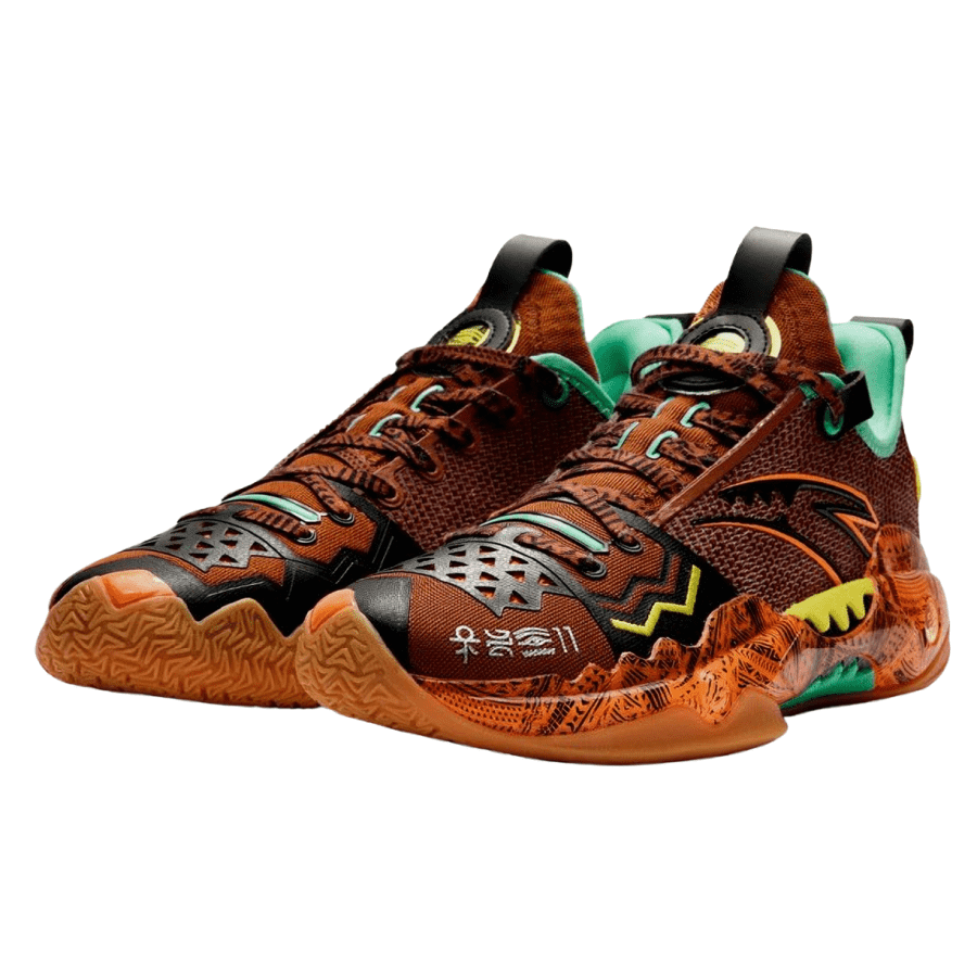 ANTA Men's Shock Wave 5 Pro Focus Basketball Shoes (size 12.5): $140