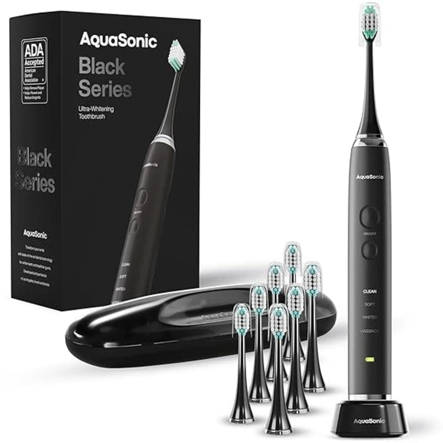 Aquasonic Black Series Ultra Whitening Toothbrush: $30 Aquasonic Black Series Ultra Whitening Toothbrush: $30