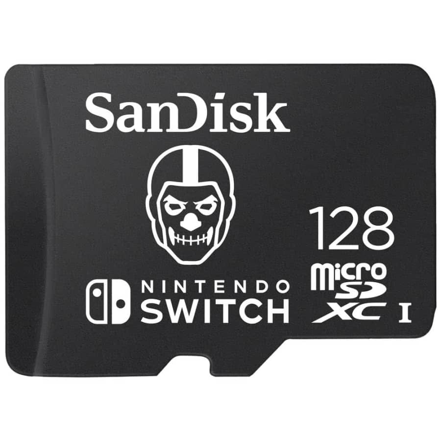 SanDisk 128GB microSDXC Card for Nintendo Switch: $20 SanDisk 128GB microSDXC Card for Nintendo Switch: $20