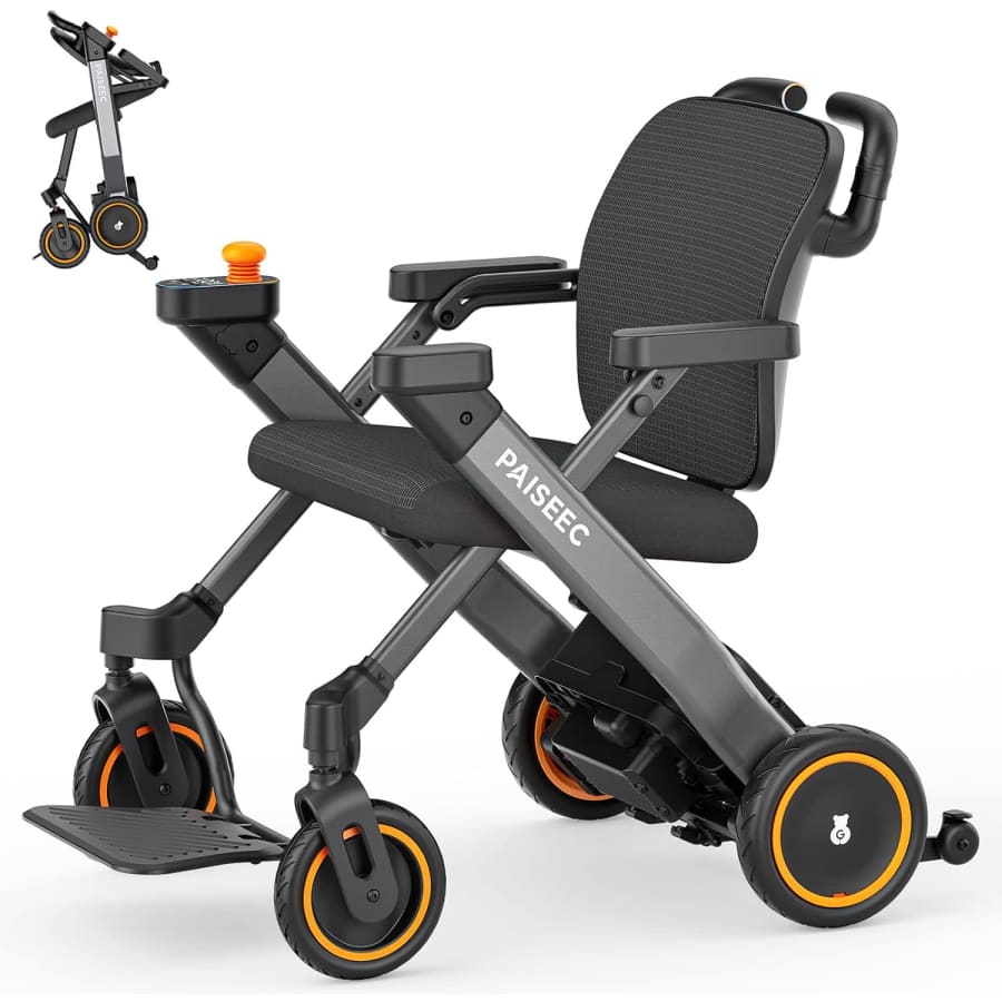 Paiseec 3-in-1 Electric Wheelchair with Push-Assist: $1,919
