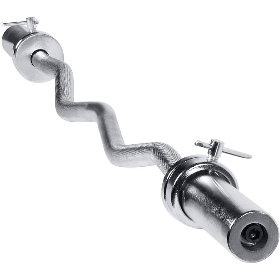 Cap Barbell 47" Olympic EZ Curl Bar: $28 w/ Prime