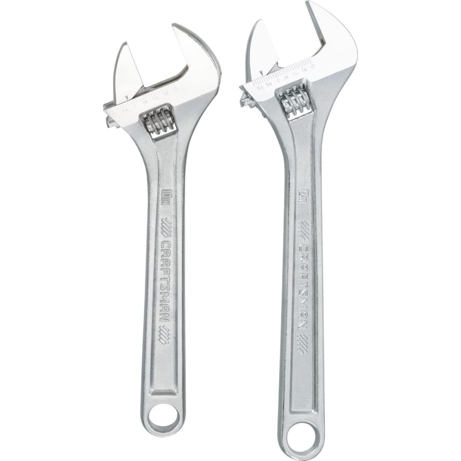 Craftsman 2-Piece Adjustable Wrench Set: $13 Craftsman 2-Piece Adjustable Wrench Set: $13
