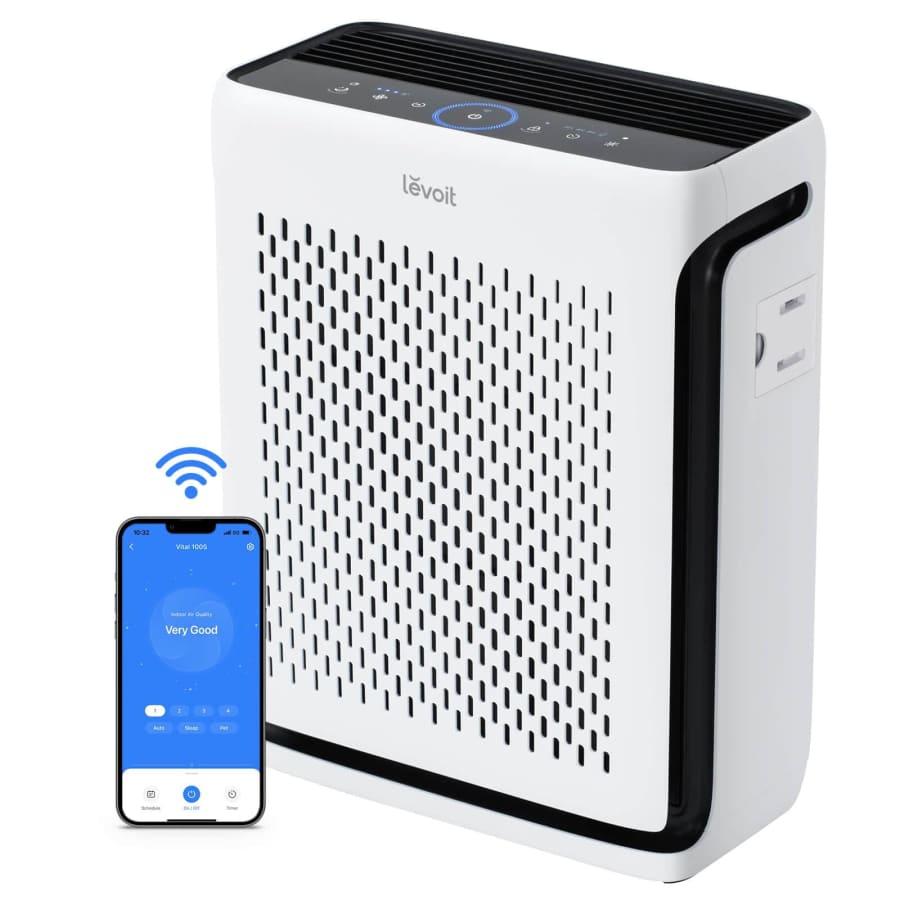Levoit Smart Wifi Air Purifier: $106 w/ Prime