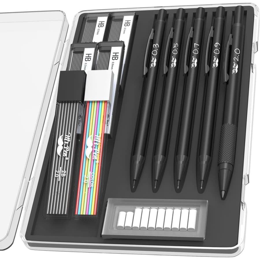 Mr. Pen Metal Mechanical Pencil Set: $7.99 Mr. Pen Metal Mechanical Pencil Set: $7.99