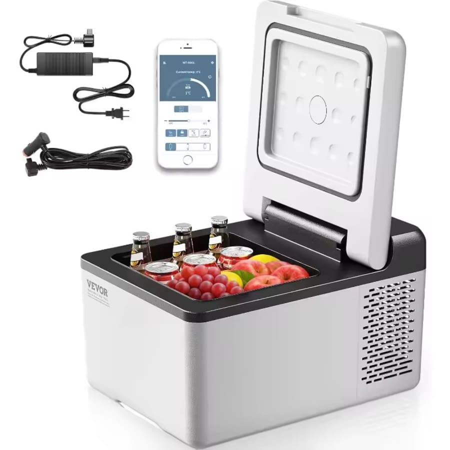 Vevor 10-Quart Portable Mini Refrigerator/Freezer: $87.73