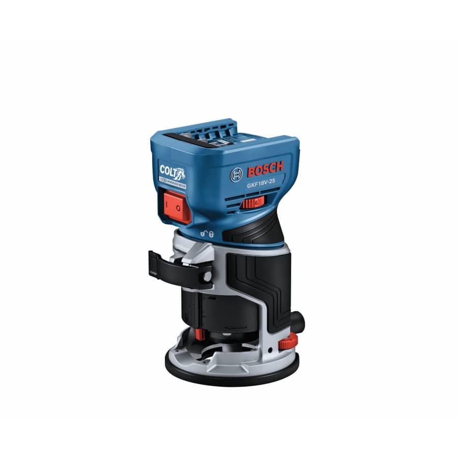 Bosch 1/4" 4A 1.39-HP Variable Brushless Combo Fixed/Plunge Cordless Router: $149 Bosch 1/4" 4A 1.39-HP Variable Brushless Combo Fixed/Plunge Cordless Router: $149