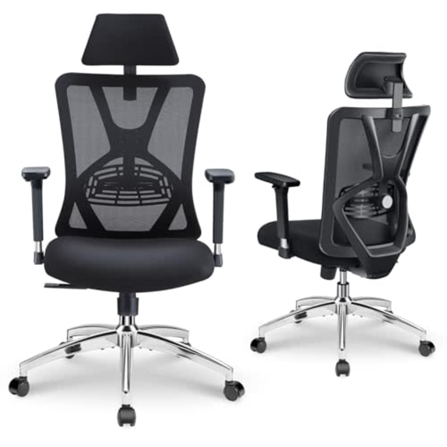 Ticova Ergonomic Office Chair w/ Lumbar Support: $129.99 Ticova Ergonomic Office Chair w/ Lumbar Support: $129.99