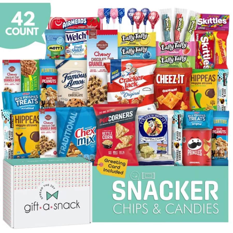 Gift a Snack Chip Variety Snack Box 42-Pack: $22