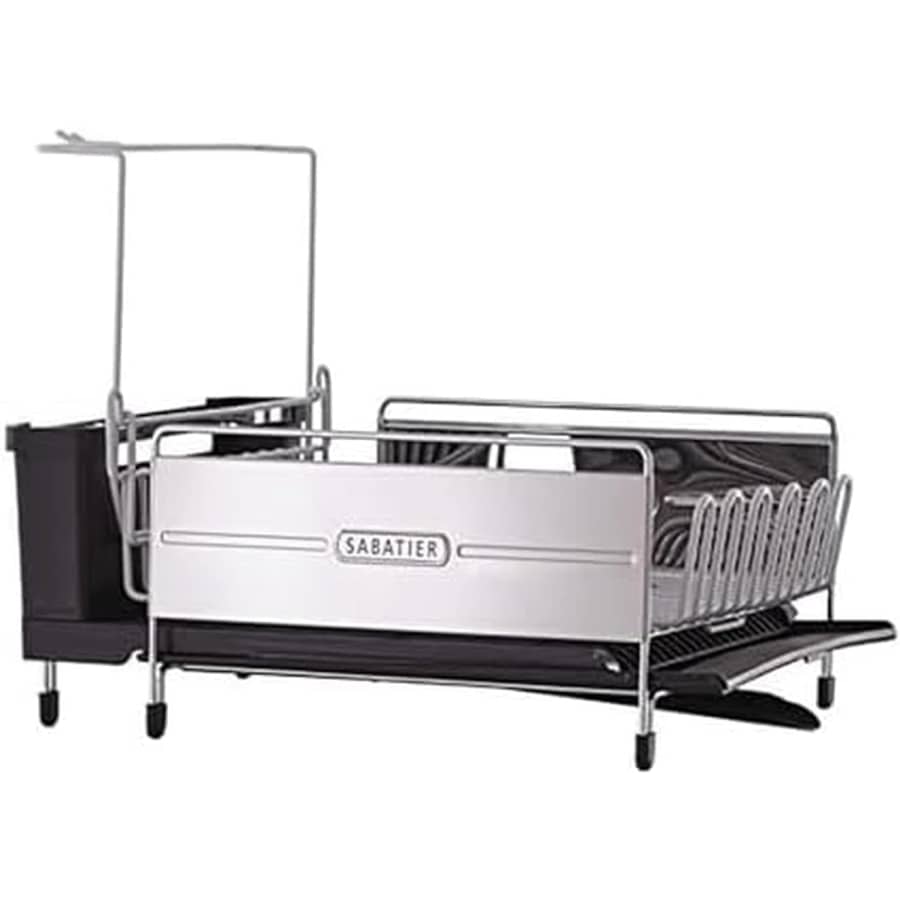 Sabatier Expandable Stainless Steel Dish Rack: $30