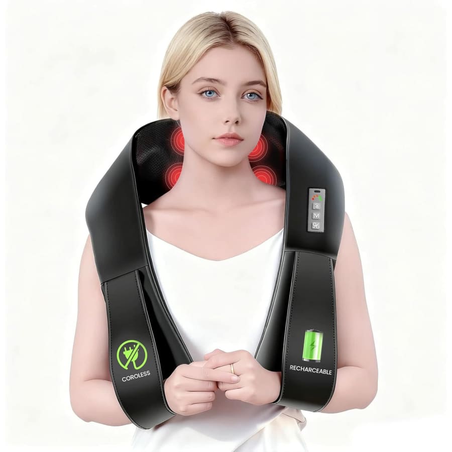 Tiptalk Cordless Rechargeable Deep Tissue Neck Massager: $13 w/ Prime Tiptalk Cordless Rechargeable Deep Tissue Neck Massager: $13 w/ Prime