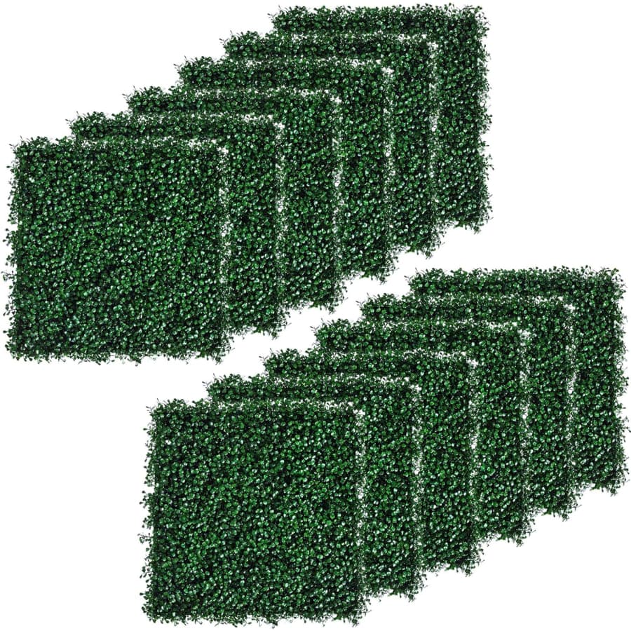 Outsunny 20"x20" Grass Wall Panel 12-Pack: $43 Outsunny 20"x20" Grass Wall Panel 12-Pack: $43