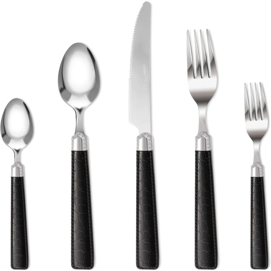 Carote 20-Piece Silverware Set: $10