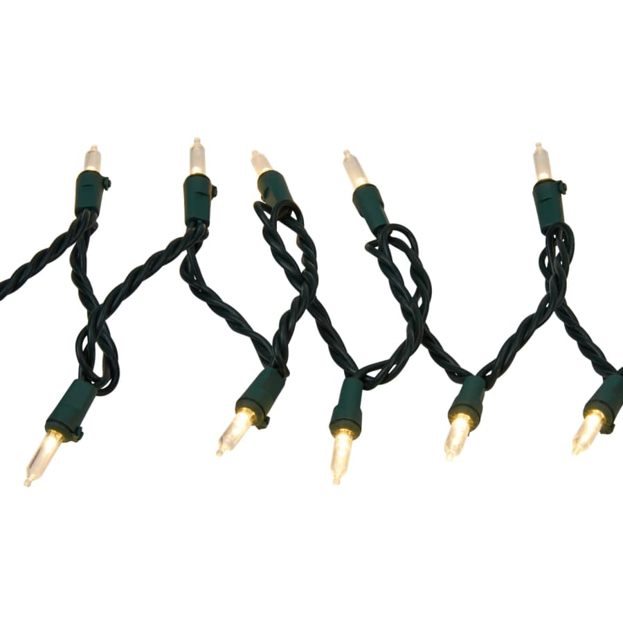 Holiday Living 100-Count 25-Foot White LED String Lights: $4.98 Holiday Living 100-Count 25-Foot White LED String Lights: $4.98