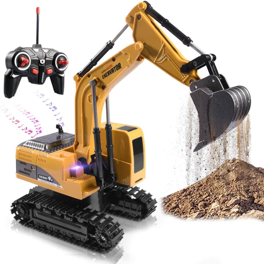 Onadrive RC Construction Excavator Toy: $19.99 Onadrive RC Construction Excavator Toy: $19.99